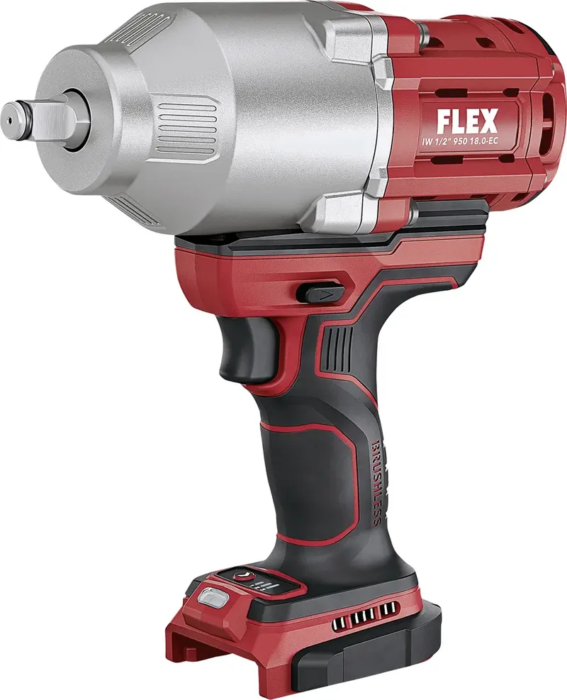IW 1/2 950 18.0-EC C 530189 Akku-Schlagschrauber 950 Nm Anzahl mitgelieferte Akkus 0 2.5 Ah, 5 Ah, 8 Ah ohne Akku von Flex – Produktbild