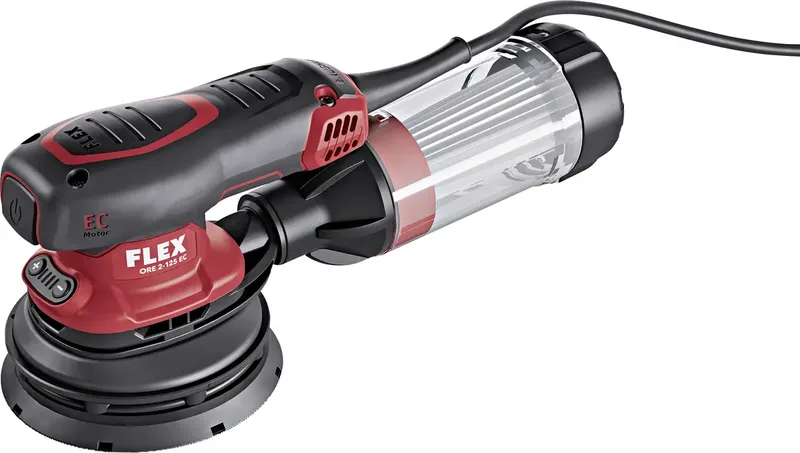 ORE 2-125 EC Set 230/CEE 468886 Exzenterschleifer 260 W Ø 125 mm fra Flex – produktbillede