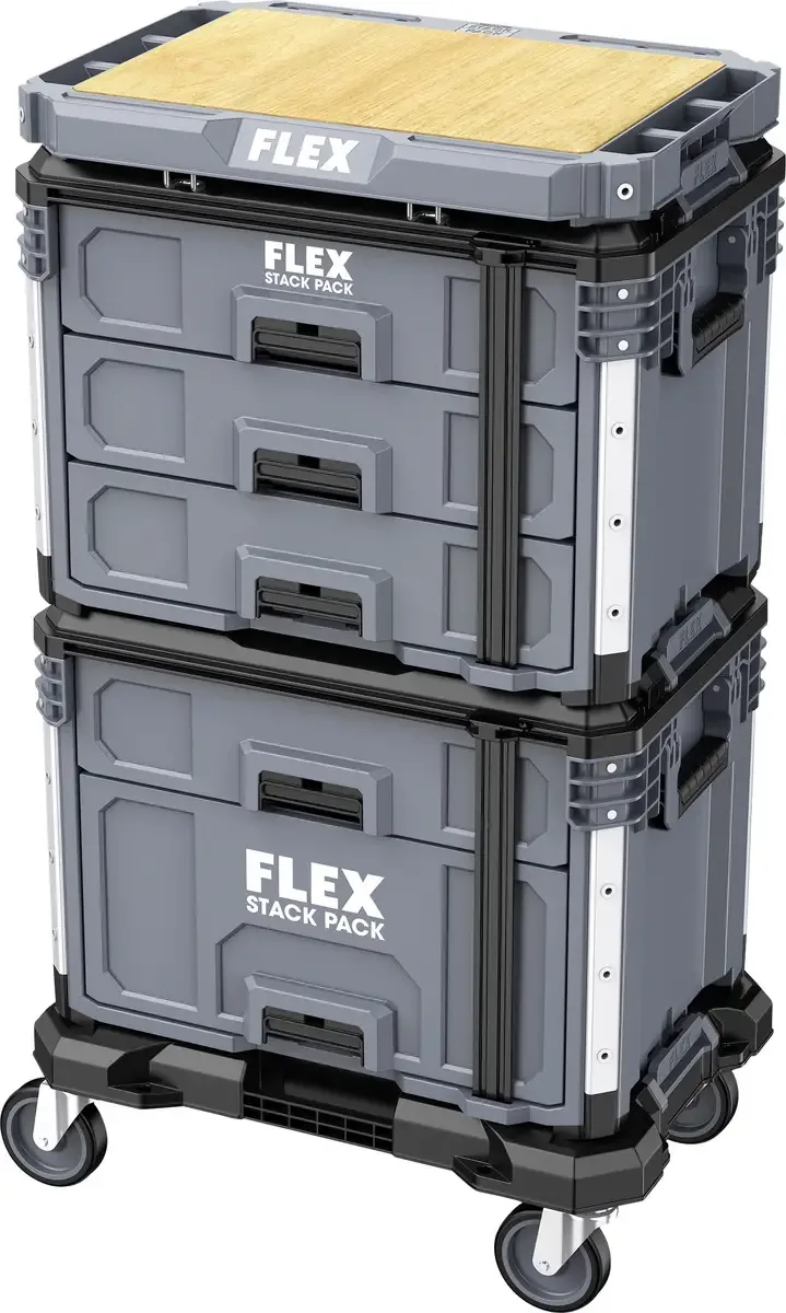 TKL SP SET 2 533247 Werkzeugkoffer unbestückt (L x B x H) 370 x 560 x 980 mm de Flex – image du produit