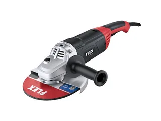Winkelschleifer L 2200 230, max. 6500 U/min, (6 tlg), Wiederanlaufsperre nach Stromausfall, Sanftanlauf de Flex, Rouge, Noir – image du produit 1 sur 2