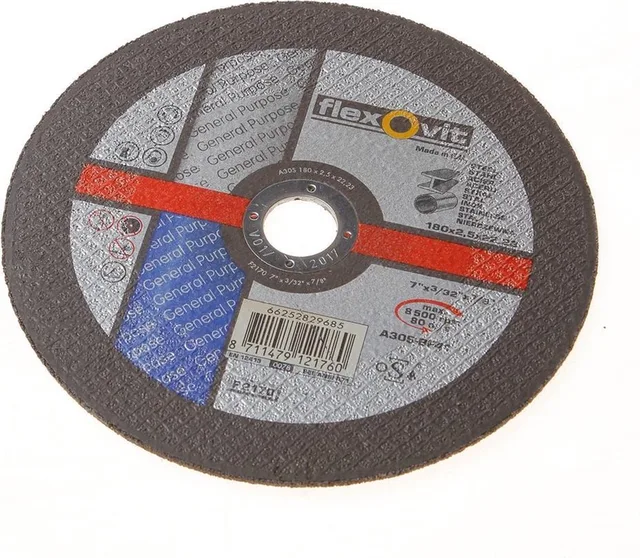 Doorslijpschijf vlak roestvaststaal A 30 S-BF41 150 x 2.5 x 22mm