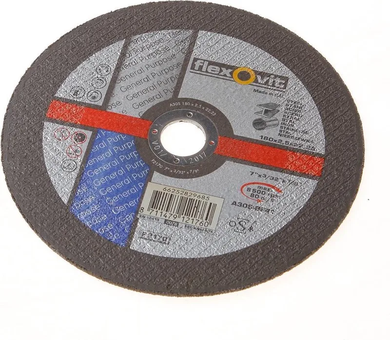 Doorslijpschijf vlak roestvaststaal A 30 S-BF41 150 x 2.5 x 22mm von Flexovit – Produktbild