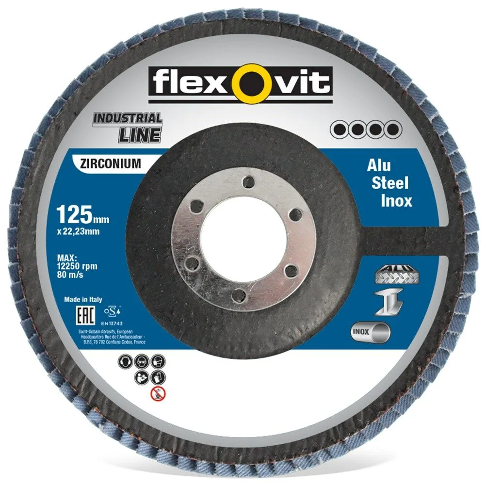 VLAKLAMELSCHIJF 125X22 P40 van Flexovit – productafbeelding