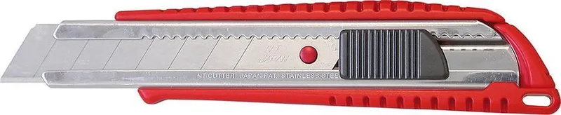 Afbreekmes met drukknop 18mm FORMAT de FORMAT, Rouge – image du produit