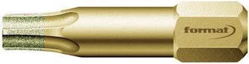 "Bit 1/4"" DIN3126 C6,3 T30x 25mm diamant FORMAT" van FORMAT – productafbeelding