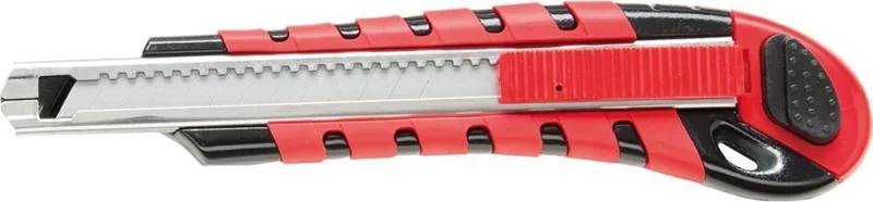 Cuttermes m. magazijn 9mm 5 mesjes FORMAT van FORMAT, Rood – productafbeelding