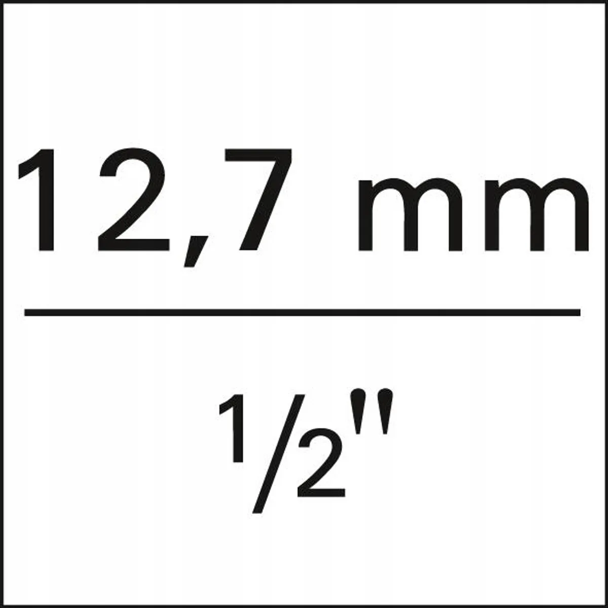 Dopsleutel 1/4" karig 14x140mm van FORMAT – productafbeelding