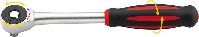 Formaat Ratelsleutel 1/4'' met Draaibare Handgreep - Professioneel Gereedschap by FORMAT – product image