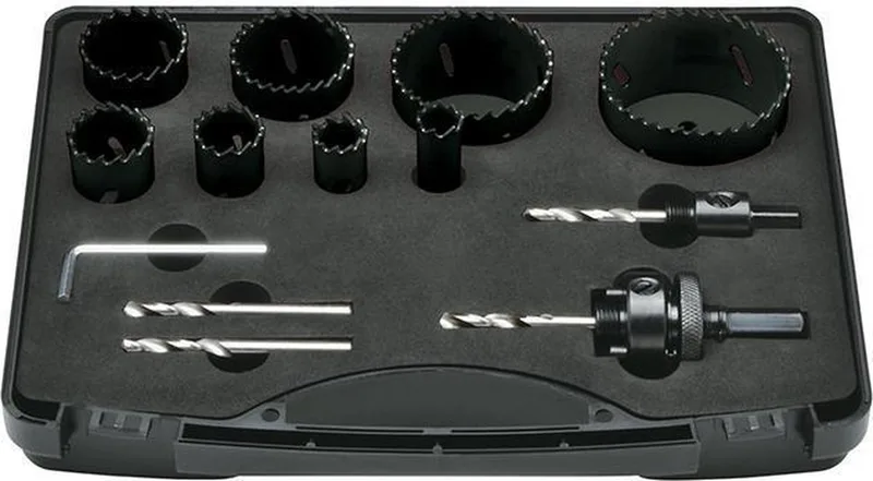 Gatzagen-set voor installateurs HSS-Bi 16-67mm In kunststofkoffer, 12-delig de FORMAT – image du produit