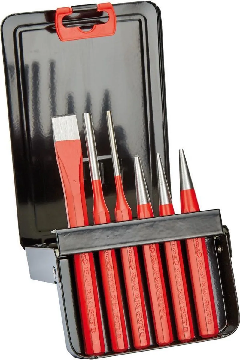 Gereedschapset met platte beitel 6-delig FORMAT de FORMAT – image du produit