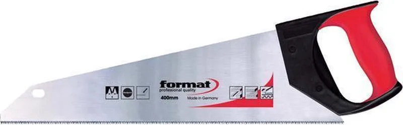 Handzaag 2-componenten-grepen 11 tanden/inch 400mm by FORMAT – product image