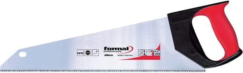 Handzaag 2-componenten-grepen 7 tanden/inch 450mm de FORMAT – image du produit