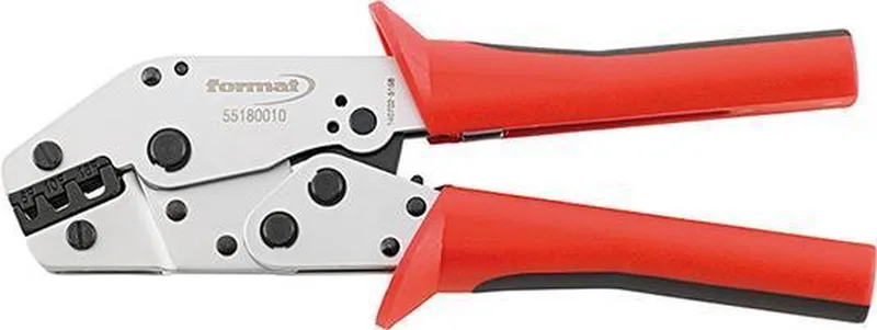 Krimptang zelfinstellend Staal 6-16mm² FORMAT van FORMAT, Rood – productafbeelding