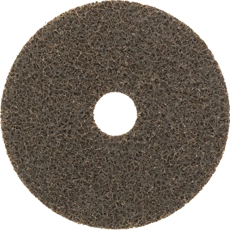 Schuurschijf klittenband vlies 115mm grof bruin FORMAT van FORMAT – productafbeelding