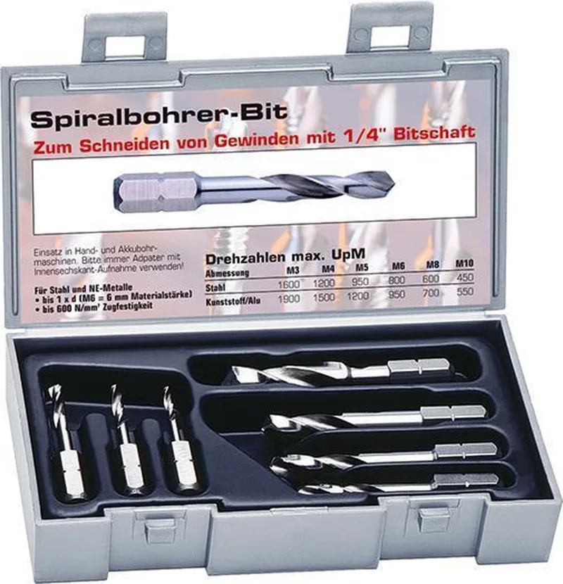 Spiraalb. Bitset HSS 19dlg. 1-10mm FORMAT van FORMAT – productafbeelding