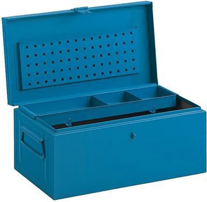 Stalen Gereedschapskist 830x440x340mm by FORMAT, Blue – product image