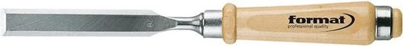 Steekbeitel met houten heft CV-staal 8mm FORMAT by FORMAT – product image