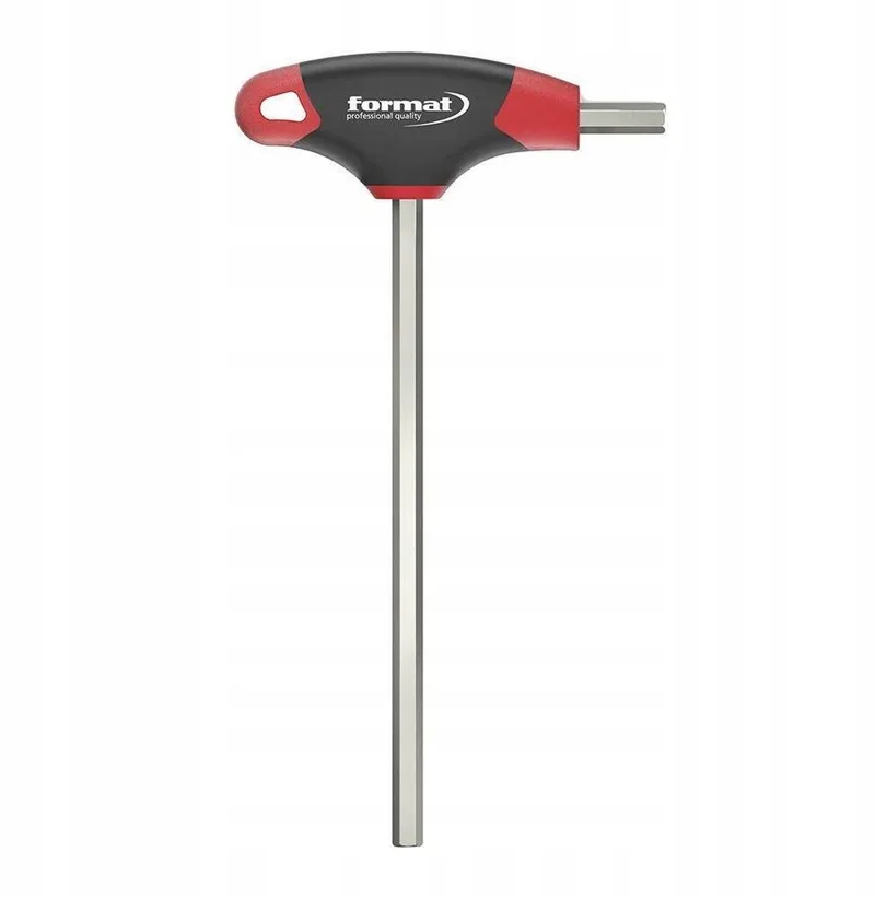 Tweecomponenten platte schroevendraaier 8x200 mm met zijgreep by FORMAT – product image