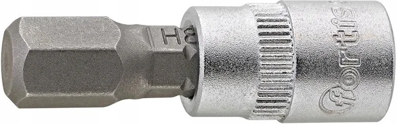 Fortis 1/4'' HEX Bit Dop 8mm - Duurzame Staal Kwaliteit by Fortis – product image