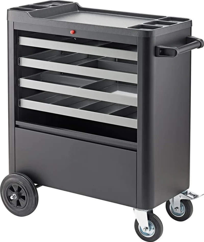 Gereedschapswagen 930x625x400mm FORTIS van Fortis, Zwart – productafbeelding