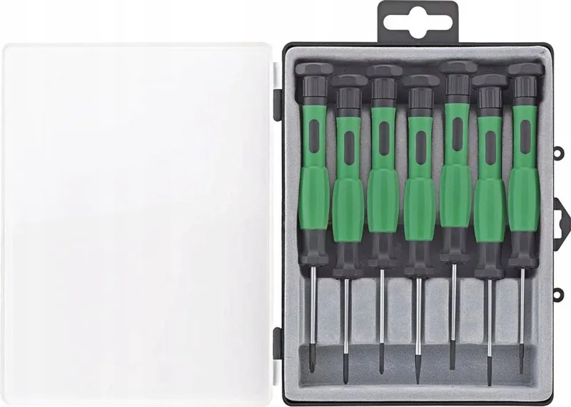 Precisie Schroevendraaierset 7 Delen by Fortis, Black – product image