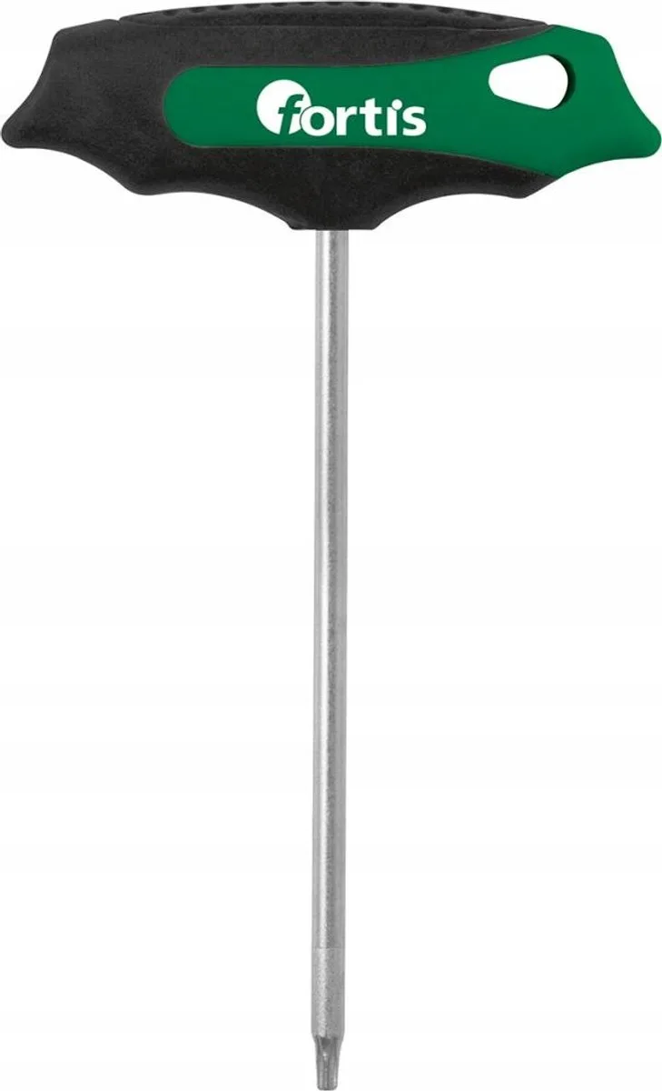 Torx Schroevendraaier T9 x 100mm met Dwarsgreep by Fortis – product image