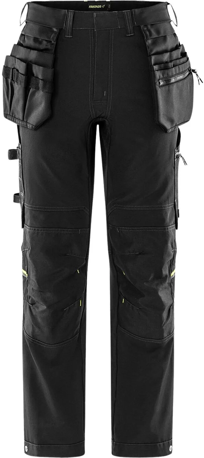 Arbeitshose Craftsman Stretch Trousers 2801 Ghst (Simple Chassi) 301506 de Fristads, Noir – image du produit