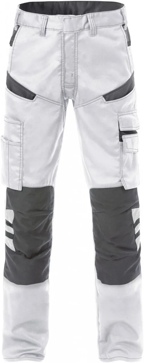 Broek 2555 Stfp - Wit/Grijs de Fristads, Blanc, Gris, C54 – image du produit