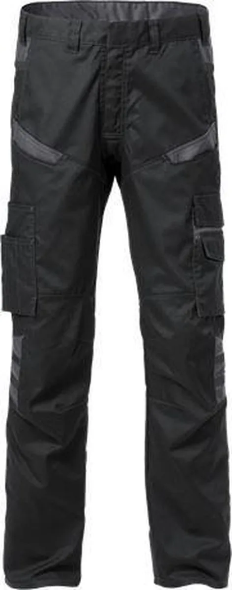 Broek 2555 Stfp - Zwart/Grijs van Fristads, Zwart, Grijs, C56 – productafbeelding