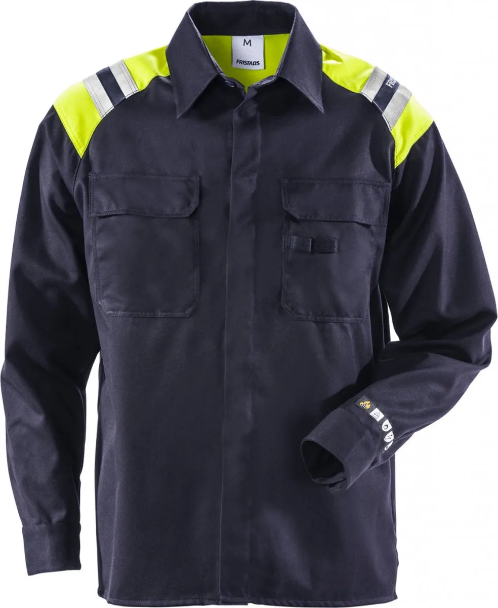 Flamestat Shirt 7074 Ats - Donker marineblauw de Fristads, Donker marineblauw, 3XL – image du produit