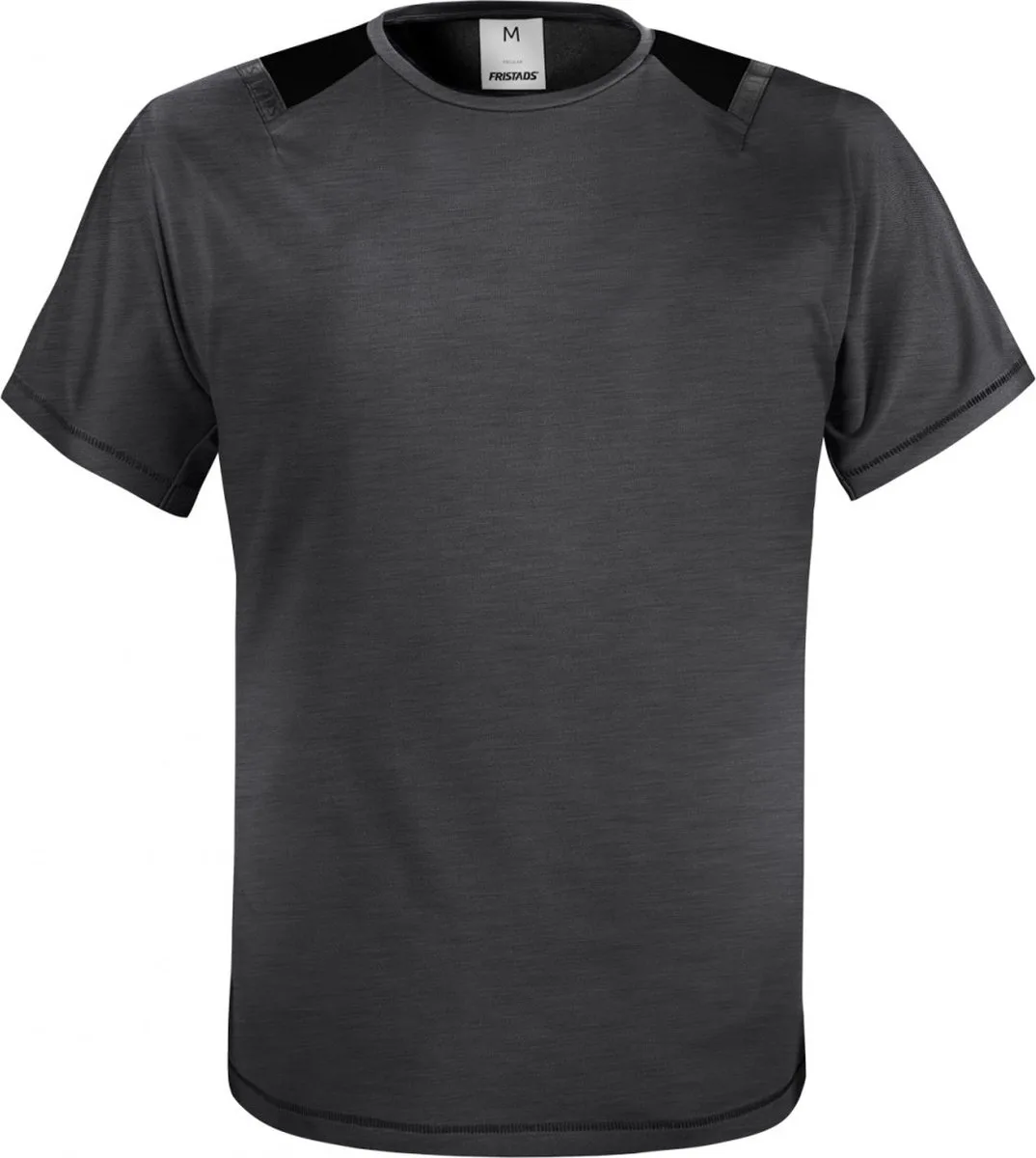 Green Functioneel T-Shirt 7520 Grk - Grijs/Zwart by Fristads, Grey, Black, M – product image