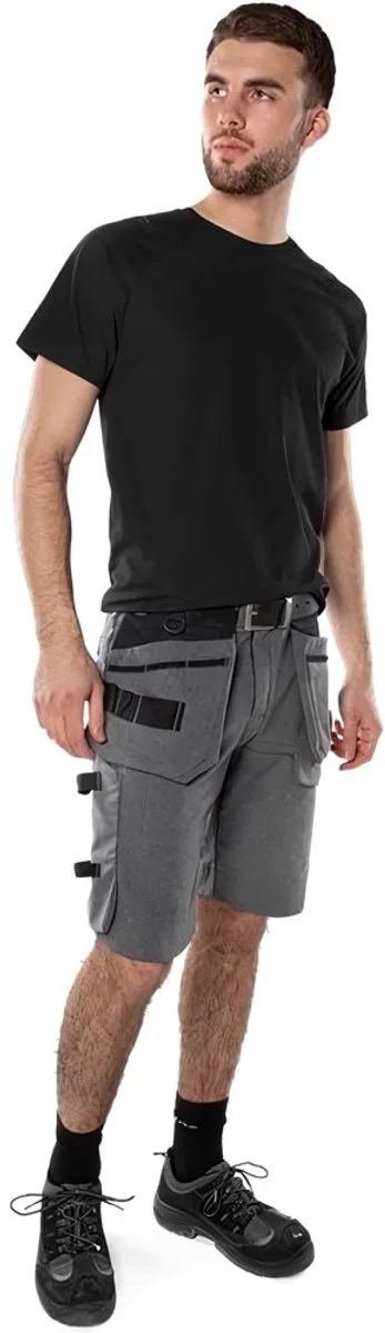 Green Functioneel T-Shirt 7520 Grk - Zwart van Fristads, Zwart, M – productafbeelding