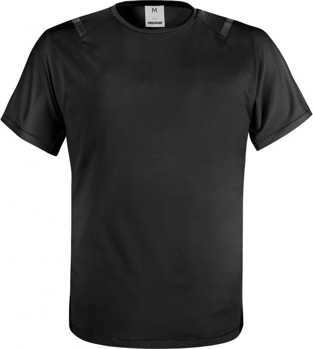 Green Functioneel T-Shirt 7520 Grk - Zwart van Fristads, Zwart, S – productafbeelding