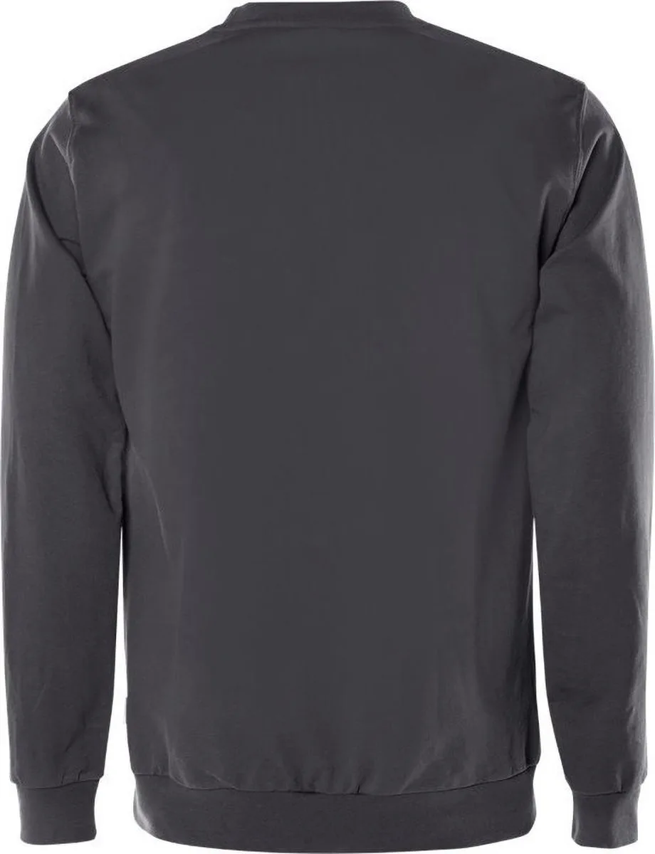 Green Sweatshirt 7989 Gos - Donkergrijs van Fristads, Donkergrijs, L – productafbeelding