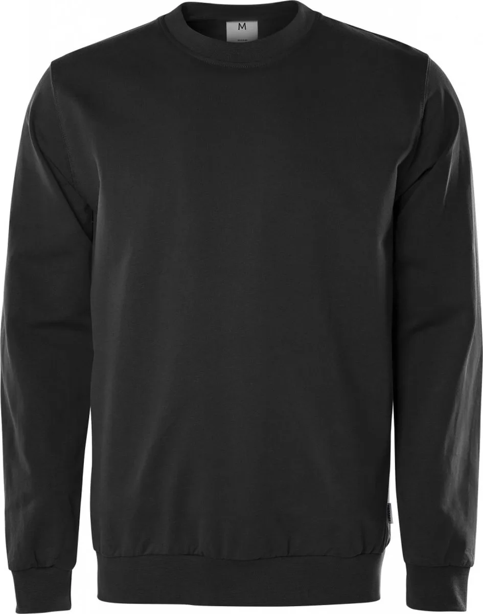 Green Sweatshirt 7989 Gos - Zwart de Fristads, Noir, L – image du produit