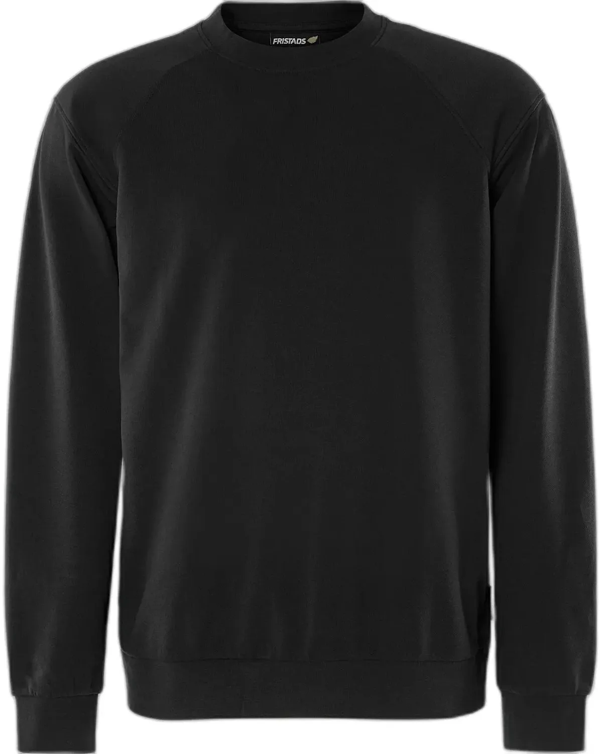 Katoenen sweatshirt Fristads 7611 GKS van Fristads, Zwart – productafbeelding