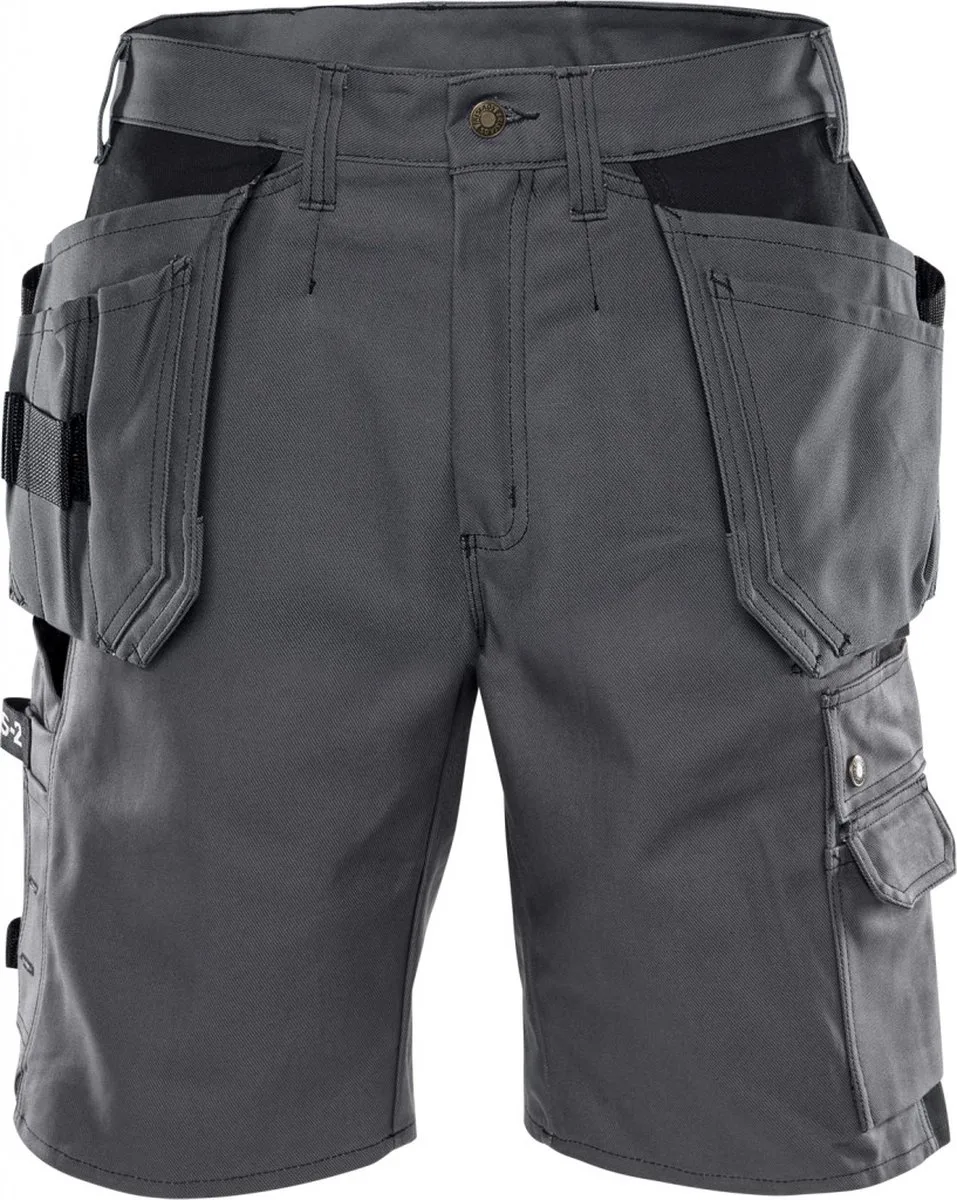 Korte Broek 201 Fas - Donkergrijs by Fristads, Dark grey, C48 – product image
