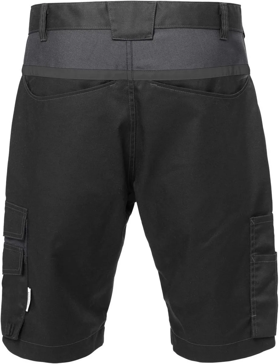 Korte Broek 2562 Stfp - Zwart/Grijs fra Fristads, Sort, Grå, C46 – produktbillede