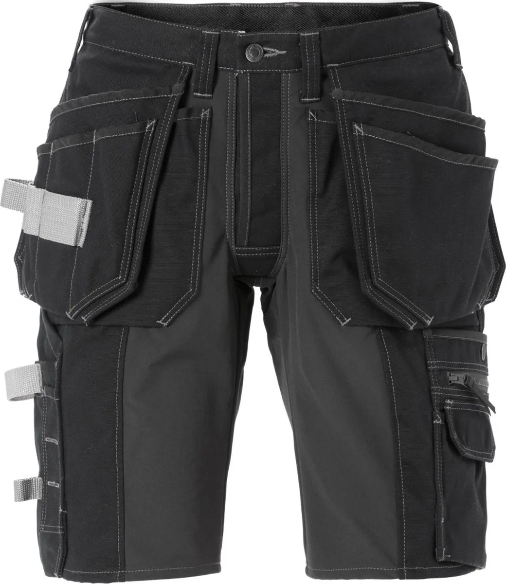 Korte Broek Stretch 2532 Cyd - Zwart van Fristads, Zwart, C60 – productafbeelding