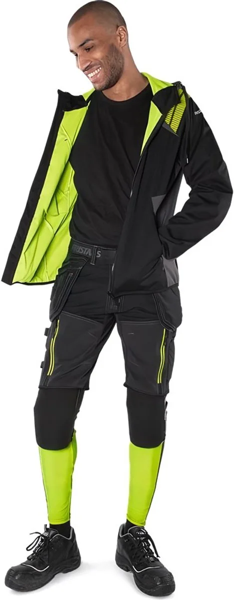 Korte Broek Stretch 2567 Stp - Zwart van Fristads, Zwart, C58 – productafbeelding