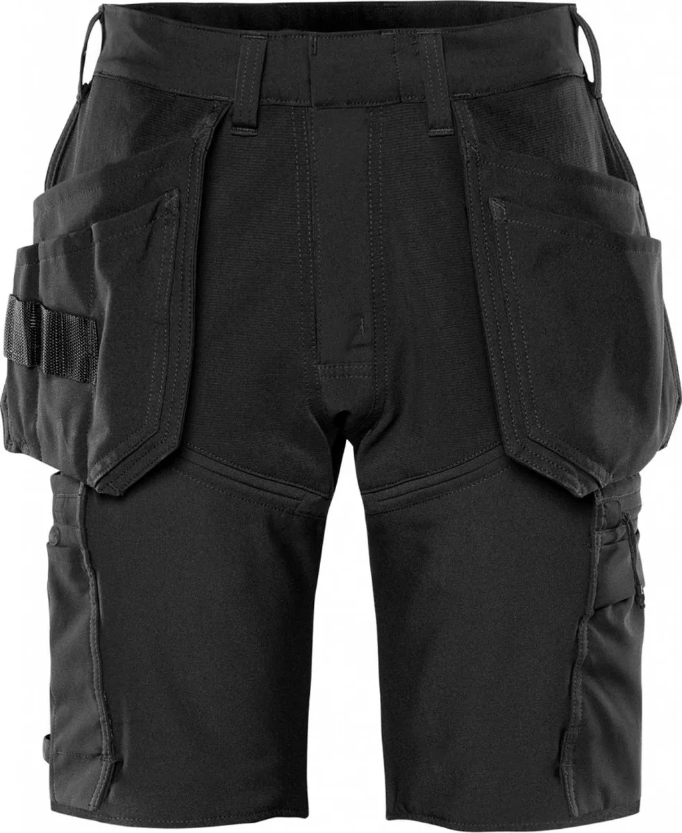 Korte Broek Stretch 2598 Lws - Zwart von Fristads, Schwarz, C66 – Produktbild