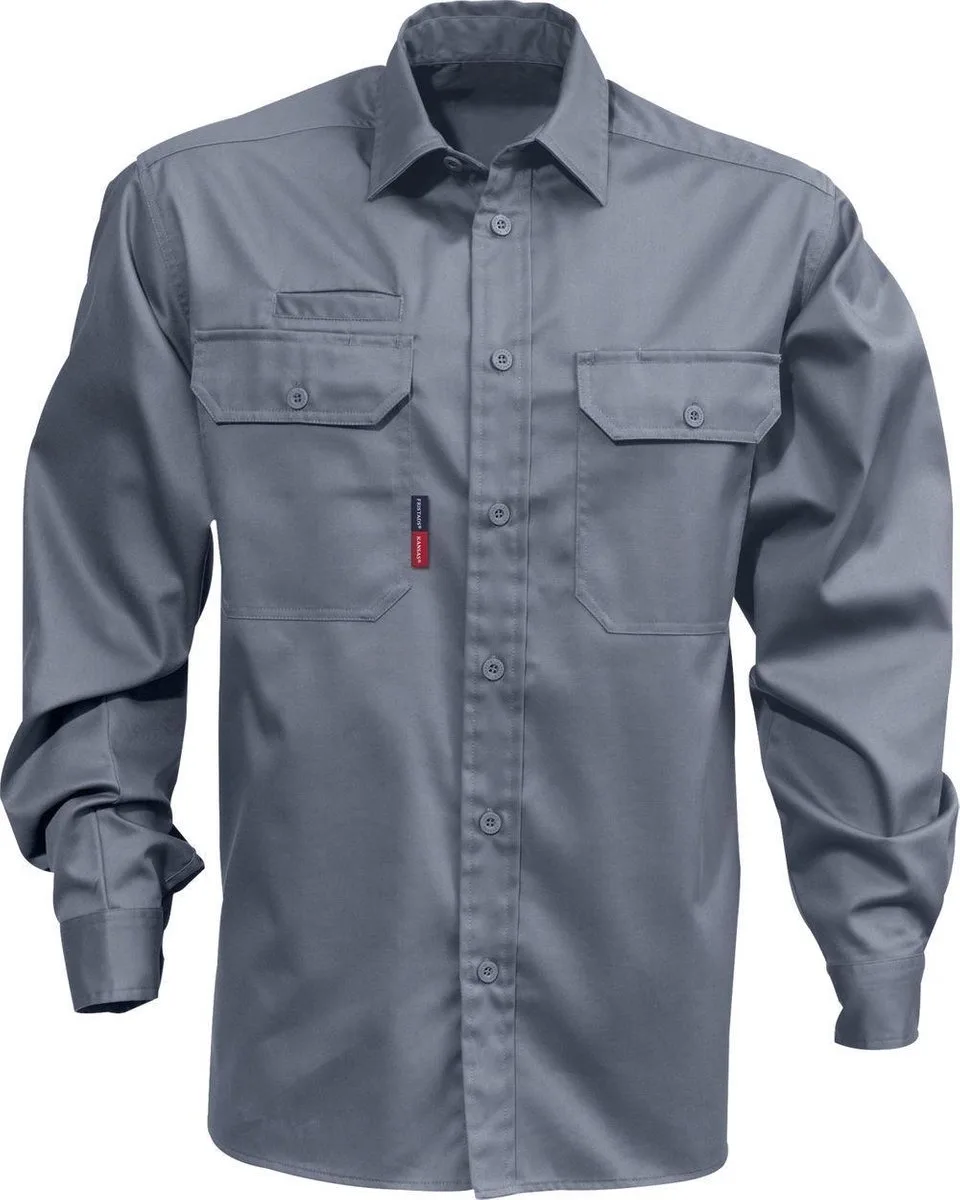 overhemd 7385 B60-940-XXL från Fristads, Grå – produktbild