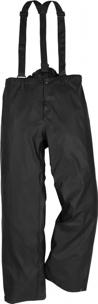 Regenbroek 216 Rs - Zwart von Fristads, Schwarz, XXL – Produktbild