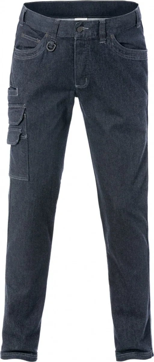 Servicebroek Denimstretch 2501 Dcs - Indigoblauw von Fristads, Blau, C58 – Produktbild