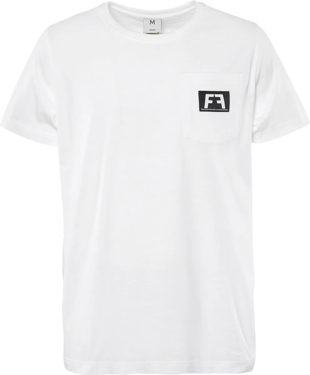 Sodium T-shirt, uniseks - Wit by Fristads, White, XS – product image