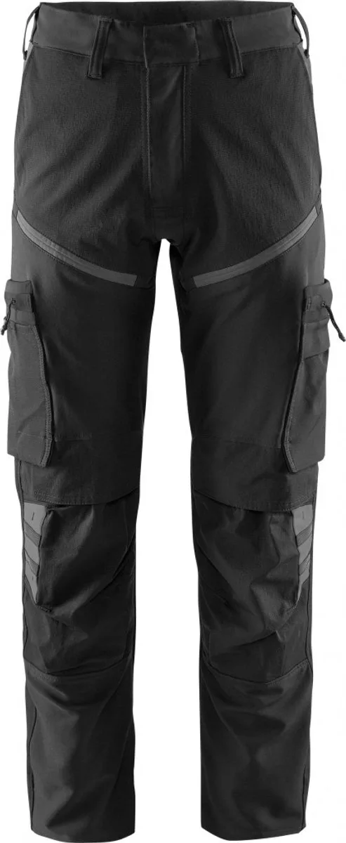 Stretch Werkbroek 2653 Lws - Zwart/Grijs de Fristads, Noir, Gris, C150 – image du produit