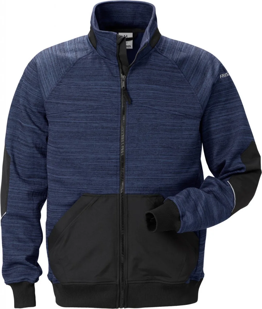 Sweatjack 7052 Smp - Marineblauw/Zwart von Fristads, Marineblauw, Schwarz, XXS – Produktbild