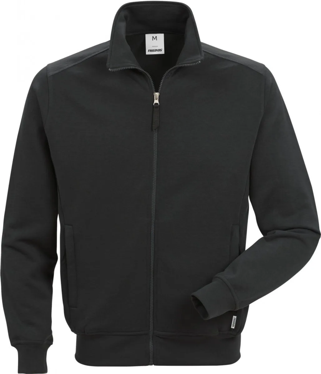 Sweatjack 7608 Sm - Zwart van Fristads, Zwart, XXL – productafbeelding