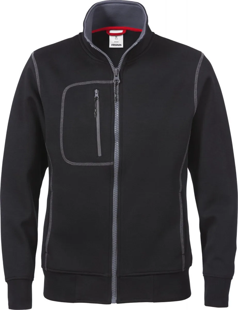 Sweatjack Dames 1748 Df - Zwart de Fristads, Noir, XXL – image du produit
