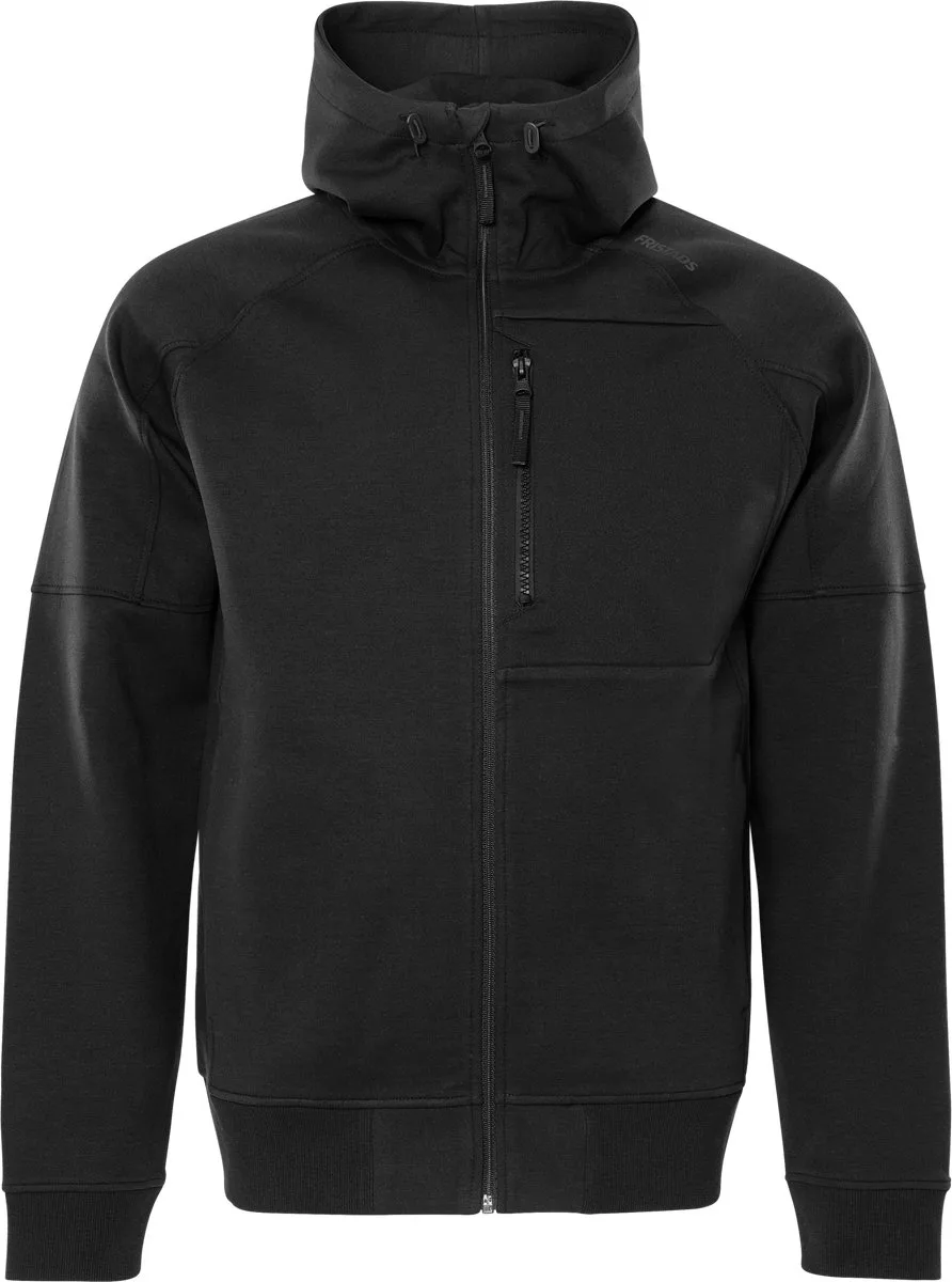 Sweatjack met capuchon 7831 GKI - Zwart de Fristads, Noir, XXL – image du produit